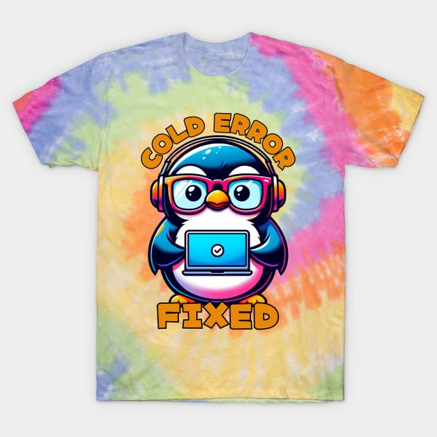 Penguin programmer T-Shirt by Japanese Fever